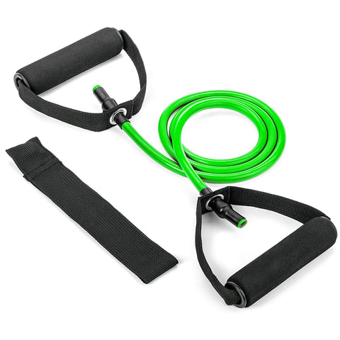 3pc Single Resistance Band - Green 15LBS - Tribe Fitness