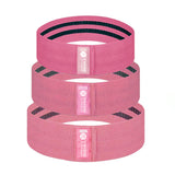 Tribe Premium Hip Bands in Blue or Pink, Up to 200 LBS of Resistance - Tribe Fitness