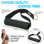 TRIBE PREMIUM Resistance Bands Set for Exercise, Workout Bands for Men with Fitness Tension Bands, Handles, Door Anchor, Ankle Straps, Carry Bag & Advanced eBook - Strength Training, Home Gym & More!! - Tribe Fitness